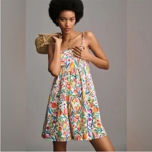 Anthropologie Hutch Bandeau Floral Romper